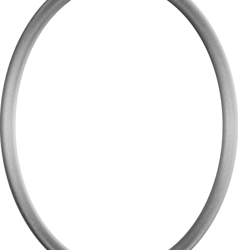 Open Chrome Frame, Oval <h3 class="product_title entry-title">Size (W x H) 3½” x 4⅜”</h3>